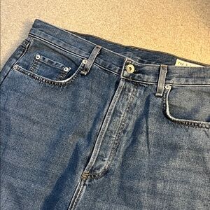Rag & Bone 90s High-Rise Straight - Celestial - Size 31
